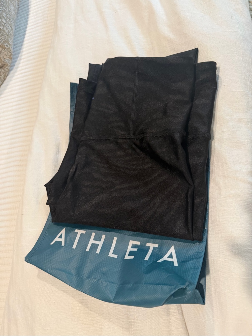 Athleta Black shimmer elation leggings medium TALL Simone Biles collection print